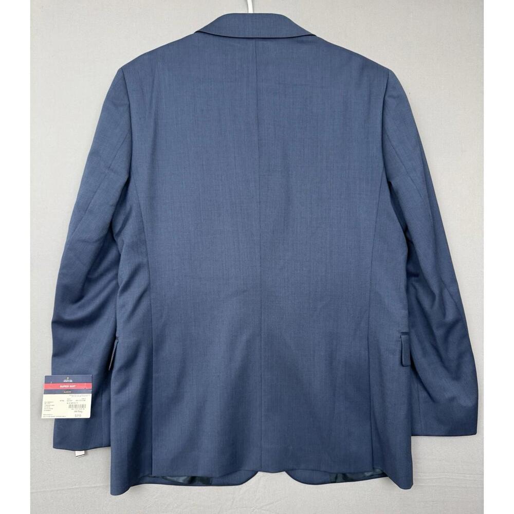 Stafford Blue Men's Suit Jacket - Picture 6 of 7